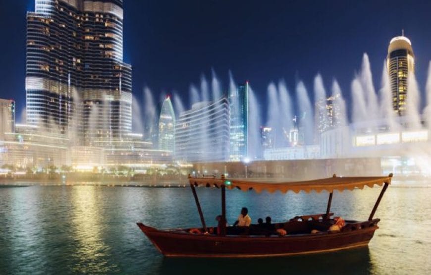 Dubai Mall Lake Ride – Dubai Fountain