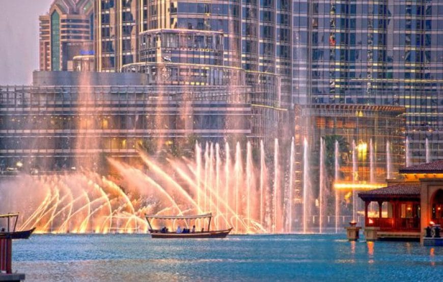 Dubai Mall Lake Ride – Dubai Fountain