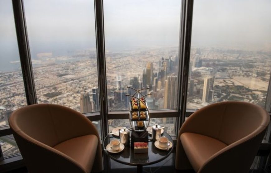 Burj Khalifa – Combo Ticket – At the top ( 124 floor) + Café – Non Prime Hours