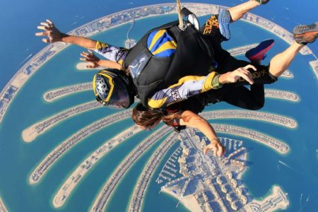 Tandem Skydive Palm Dropzone Dubai